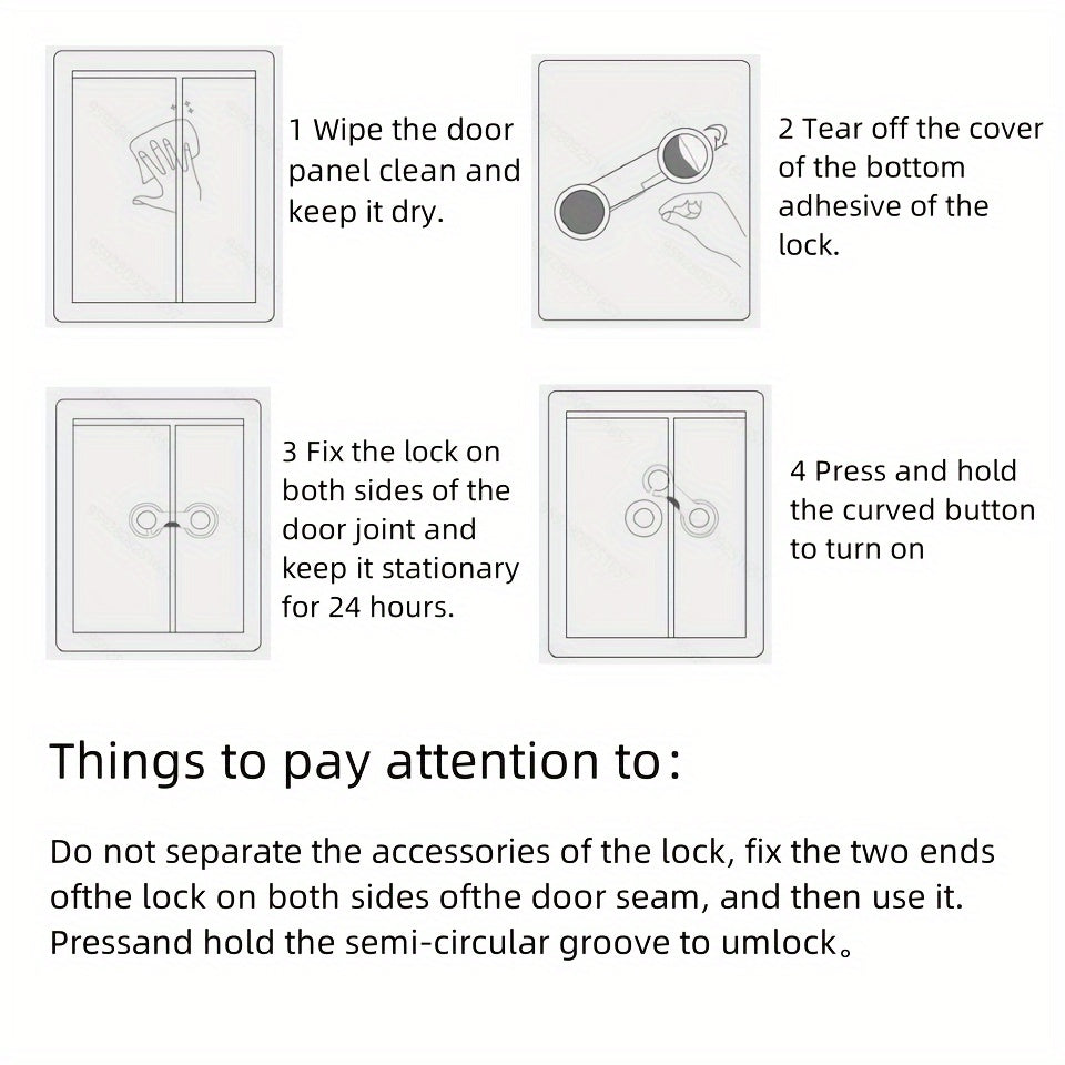 Child-Safe Cabinet Lock - Keep Your Baby Safe and Protected