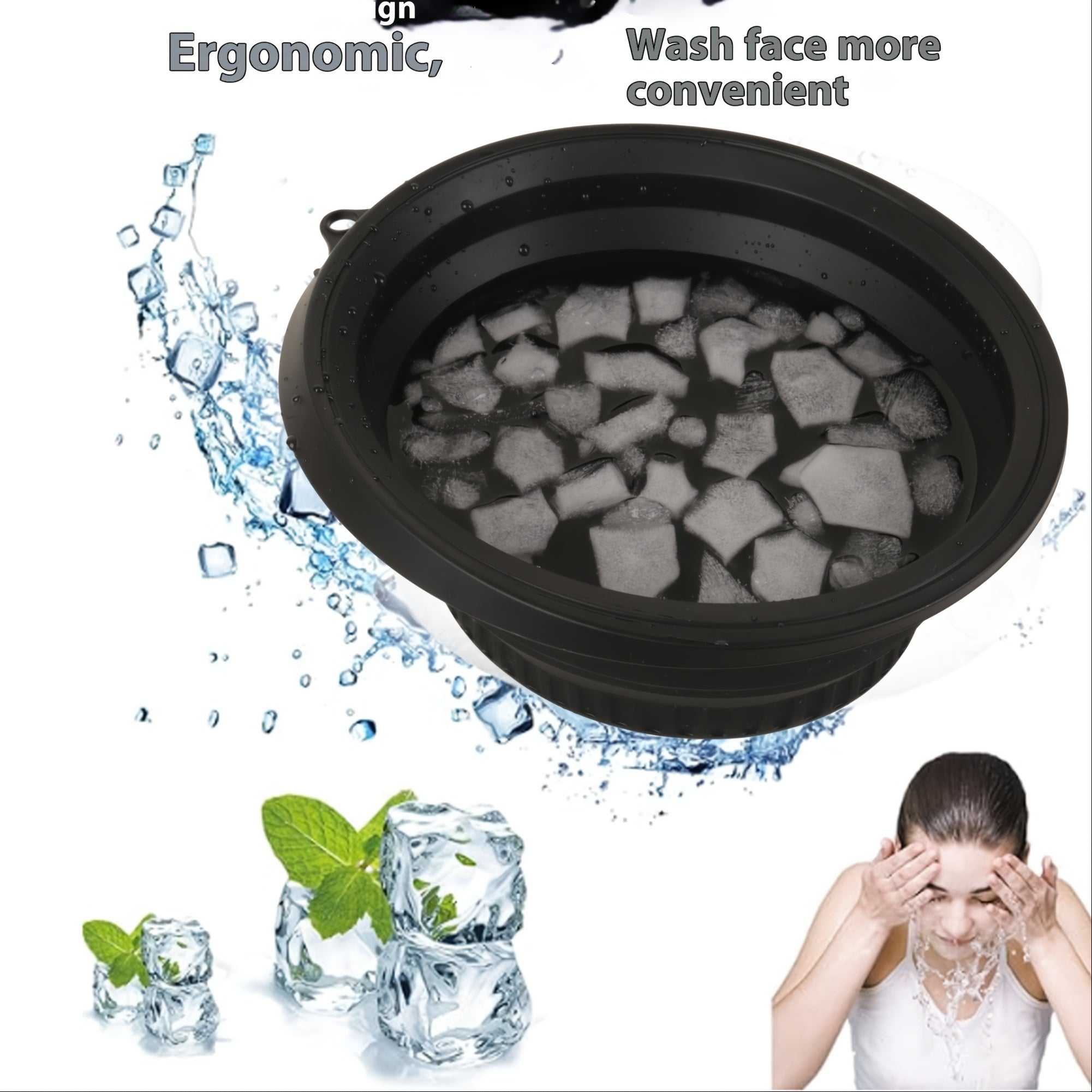 FlexiCool Silicone Ice Tray – Handy and Compact for Refreshing Soaks