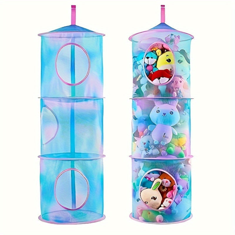 TidyTower 4-Layer Storage Net - Space-Saving and Multifunctional