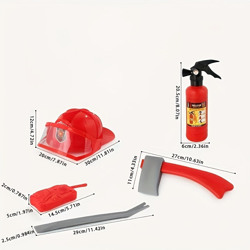 Firefighter Action Set for Kids - For Playful Adventure and Creative Role Play