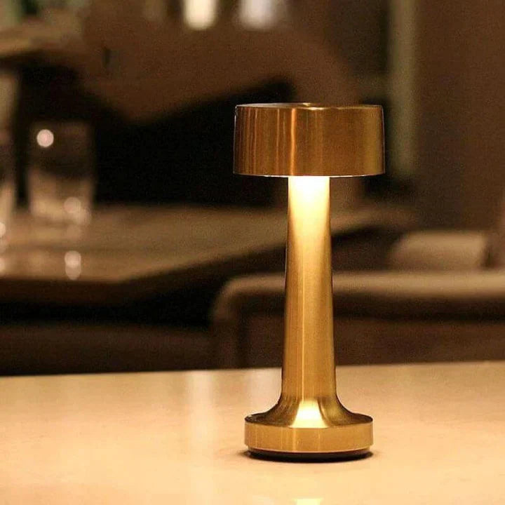 AuraLux Table Lamp – Modern, Minimalist, and Dimmable