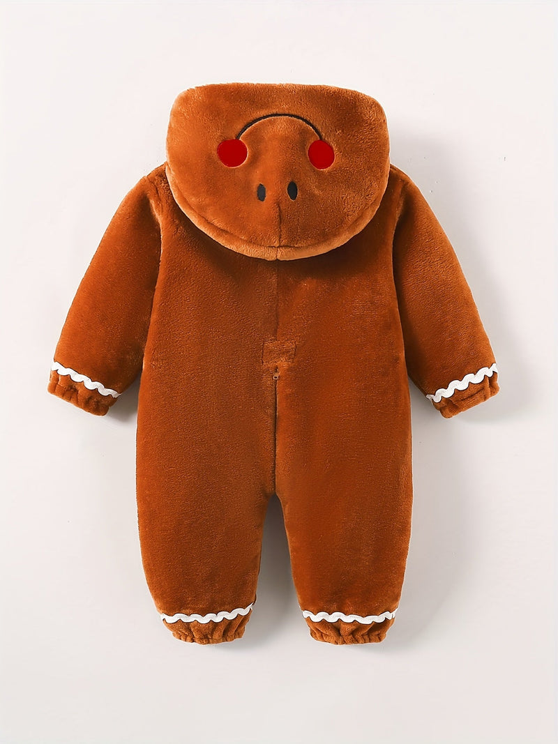 Gingerbread Man Romper for Kids - For Festive Coziness