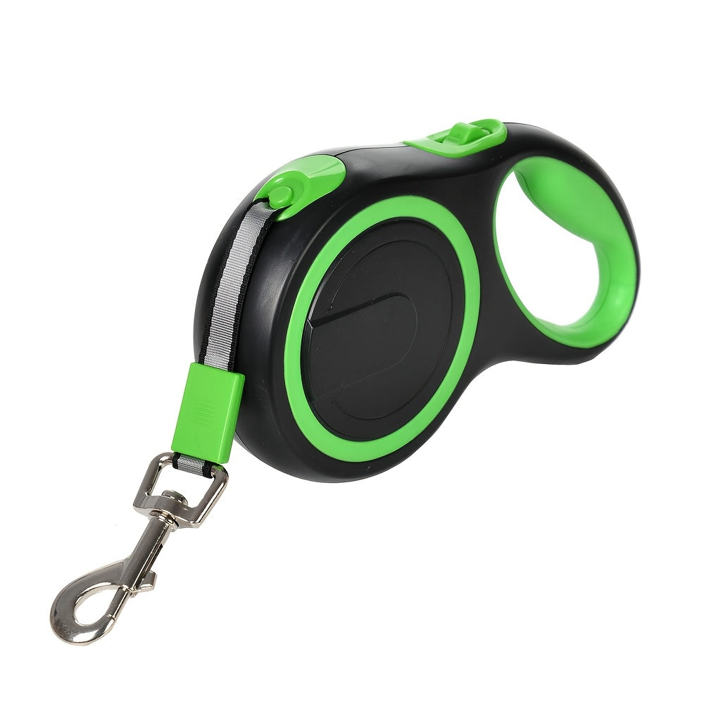 Adjustable Retractable Dog Leash – Durable and Easy to Use for Medium and Large Dogs