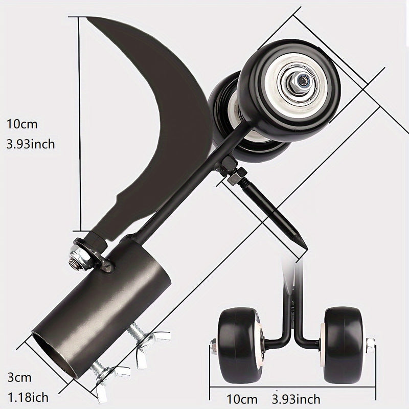 Weed Roller for Tile Joints – No Bending Required