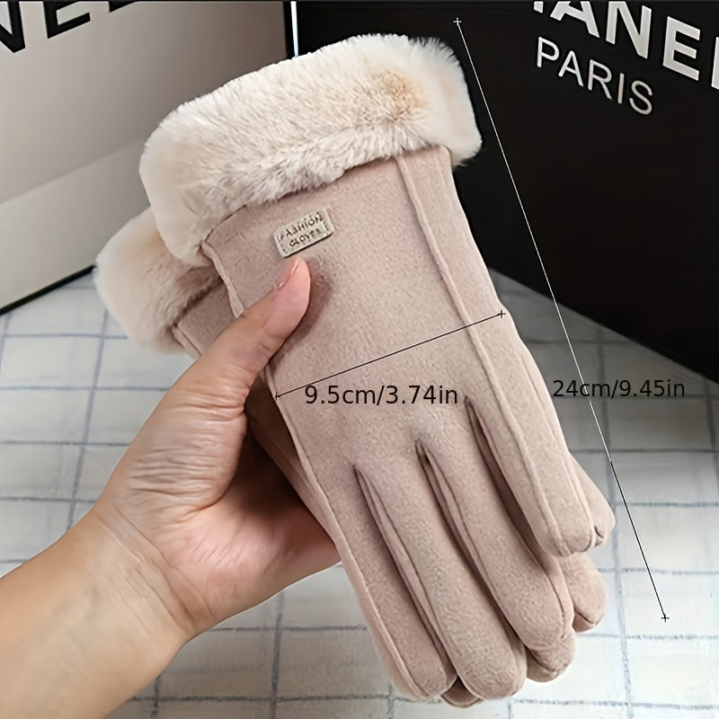 Daisy's Cozy Winter Gloves - Warmth and Functionality