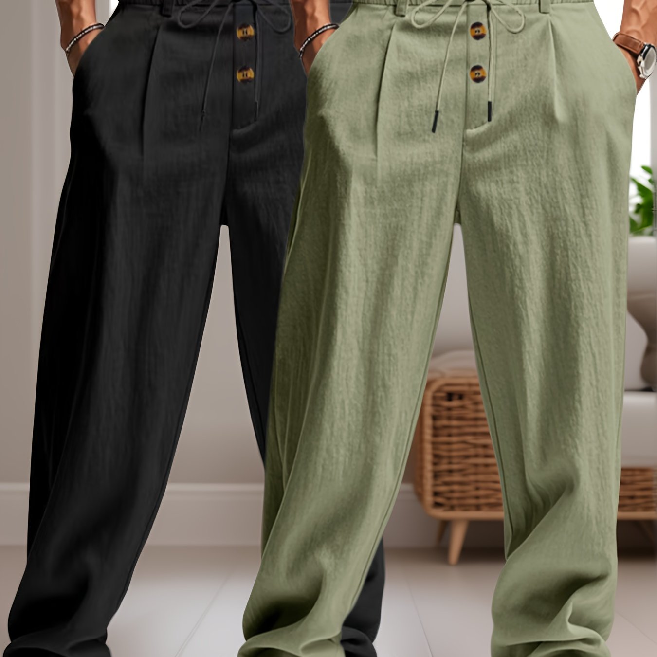 Relaxed Luxe Pants Set - Comfort and Style Without Compromise