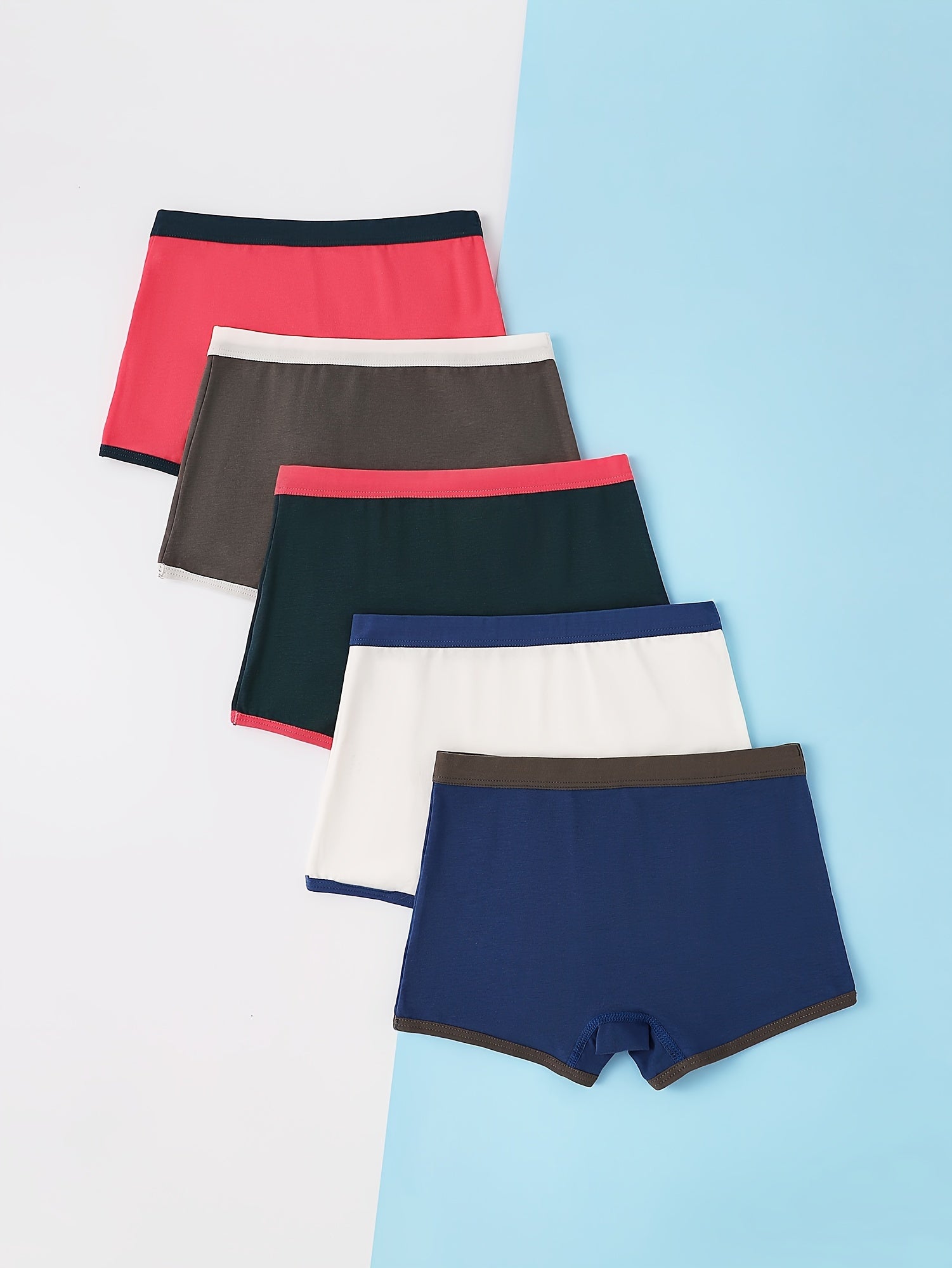 Dinosaur Underwear for Boys - 5-Piece Set of Comfortable Boxers