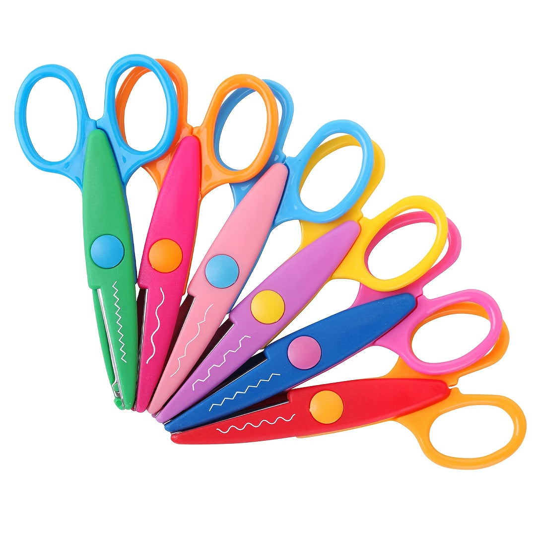 Colorful Creative Scissors Set – Decorative Edges for Crafts and DIY