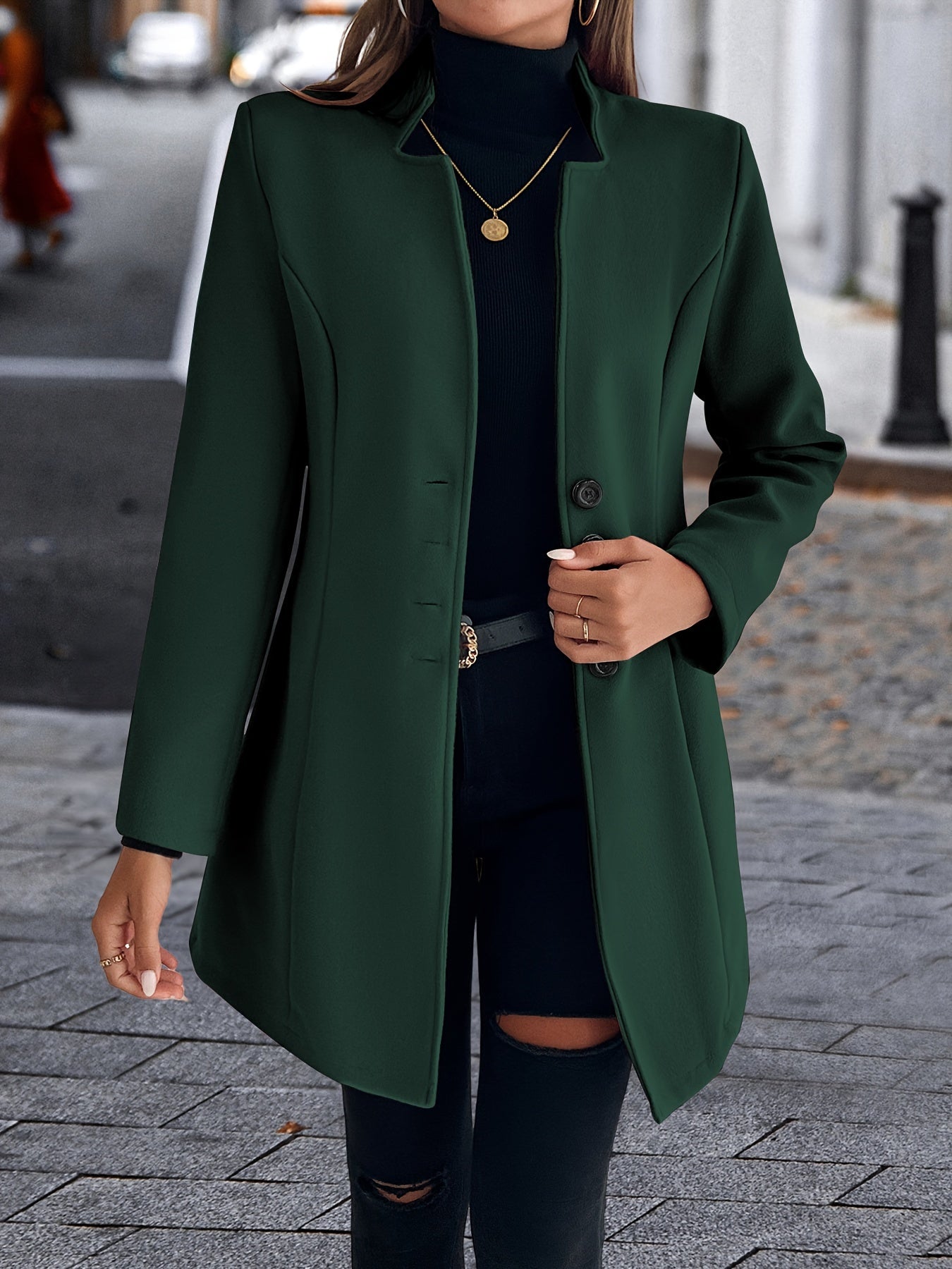 Sophie Elegant Overcoat - Stylish and Protective for Cold Days
