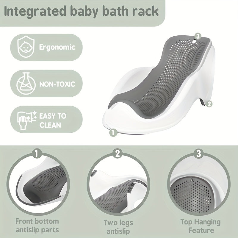 SafeNest Baby Bath Seat – Ergonomic & Ventilated Support