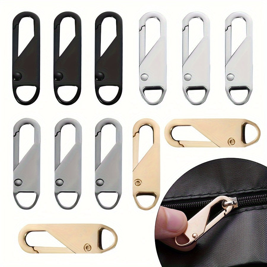 MultiFit Universal Zipper Heads – Convenient Replacement Set of 4
