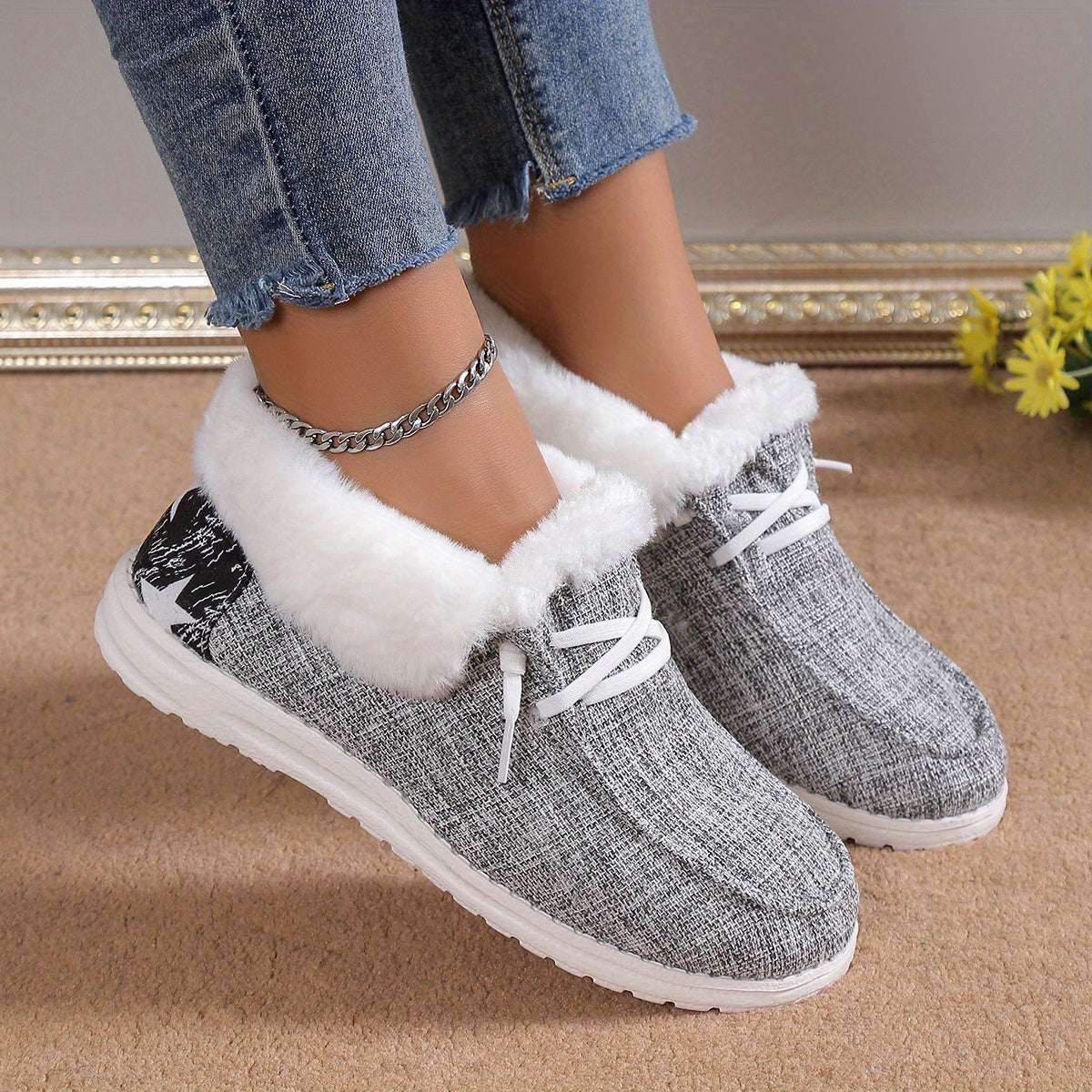 Lena Winter Sneakers for Women - Warm and Comfortable for Cold Days