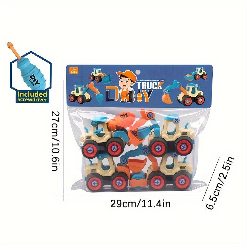 DIY Truck Building Set - Creative Toy for Kids