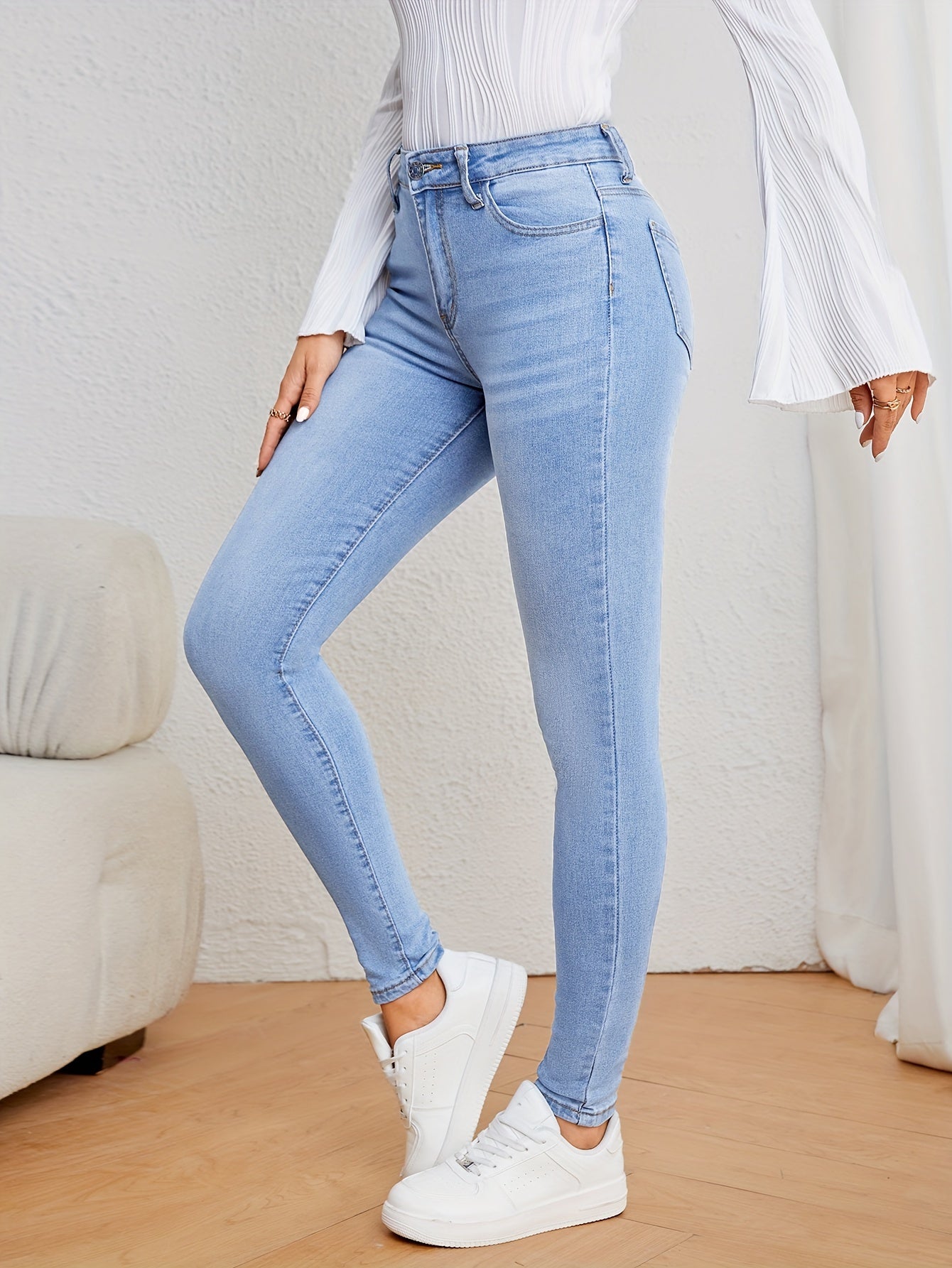 Emma Casual Skinny Jeans - Stylish, Comfortable, and Perfect for Autumn & Winter