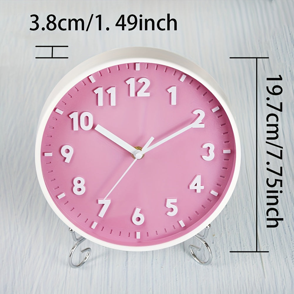 PinkTime Pink Wall Clock - Modern and Decorative for Any Room