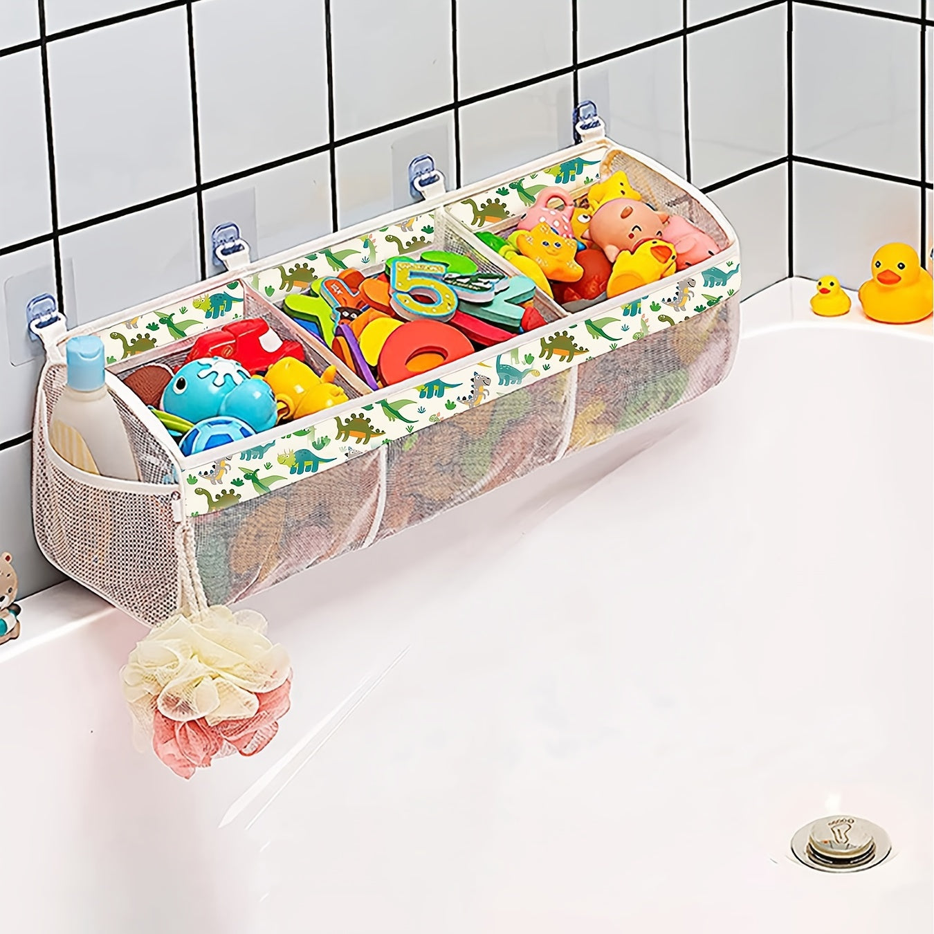 Mesh Bath Toy Organizer - Perfect for Tidiness