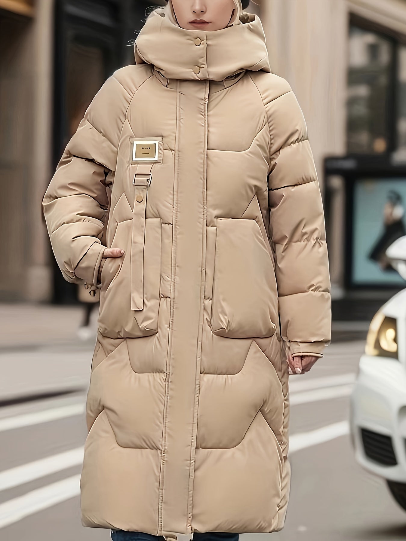 Padded Winter Jacket - Comfort and Style for the Cold Months