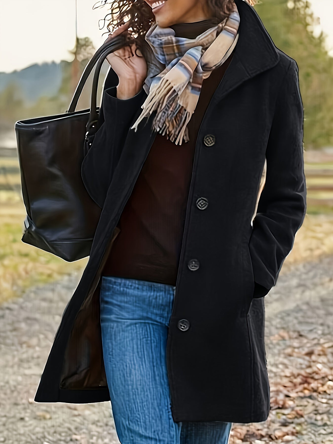 Elara Fleece Jacket - Elegant and Warm for Women in Autumn and Winter