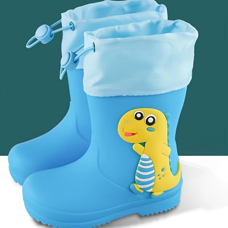 Dino & Bunny Rain Boots for Kids - Playful Waterproof Protection