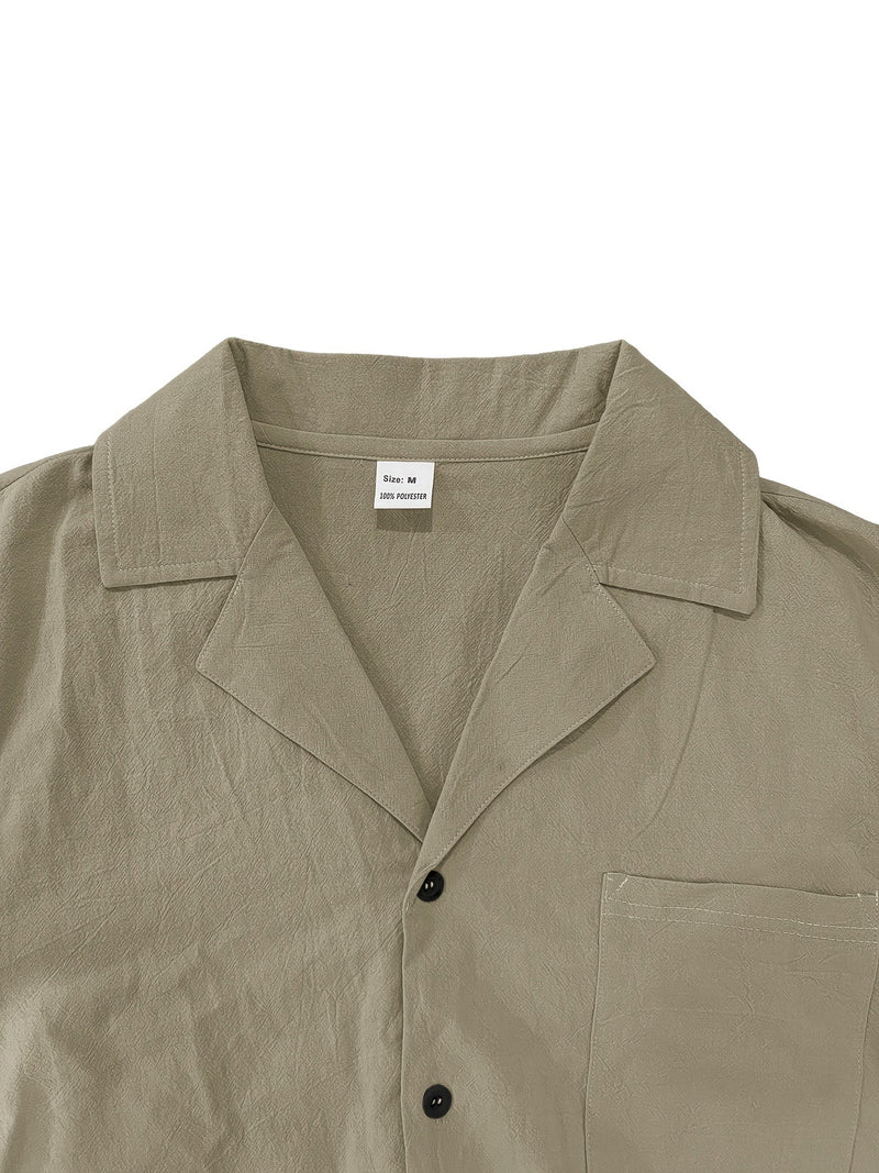 BreezeWear Men's Linen Set – Airy and Stylish for Summer