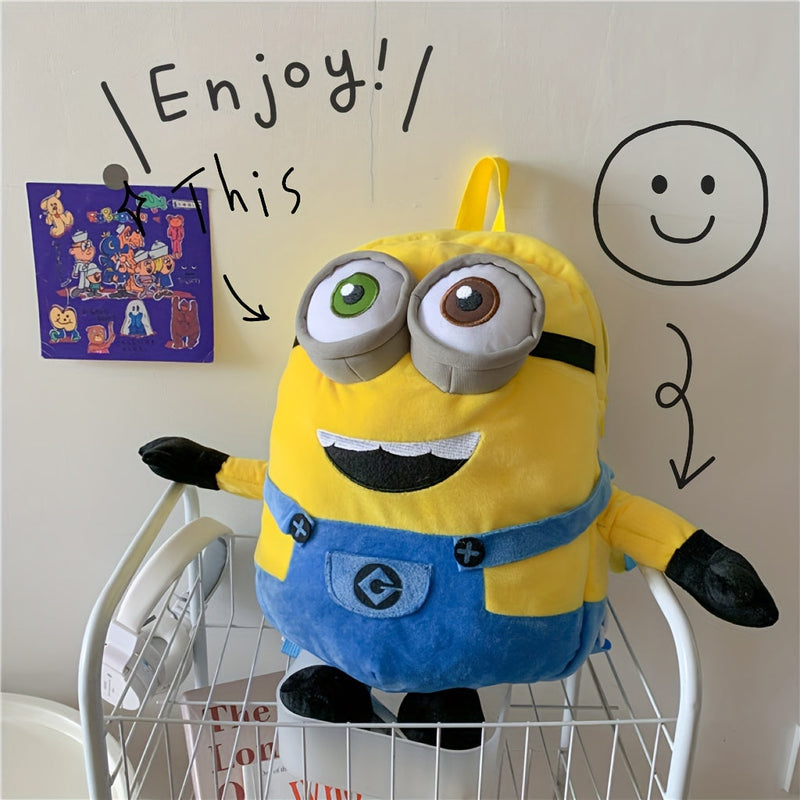 Plush Minion Backpack - For a Cute and Practical Look