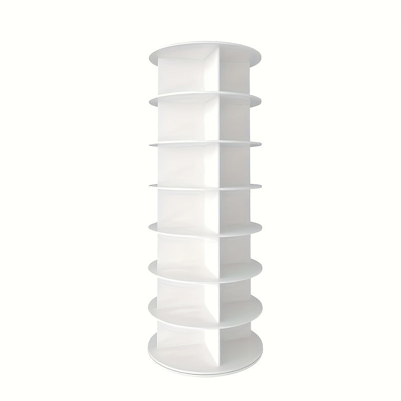 ShoeSpin 360° Rotating Shoe Rack - Space-Saving and Multifunctional