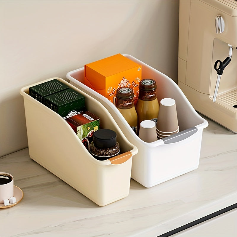 Multifunctional Storage Baskets with Curved Design - Stylish Solution for Home Organization