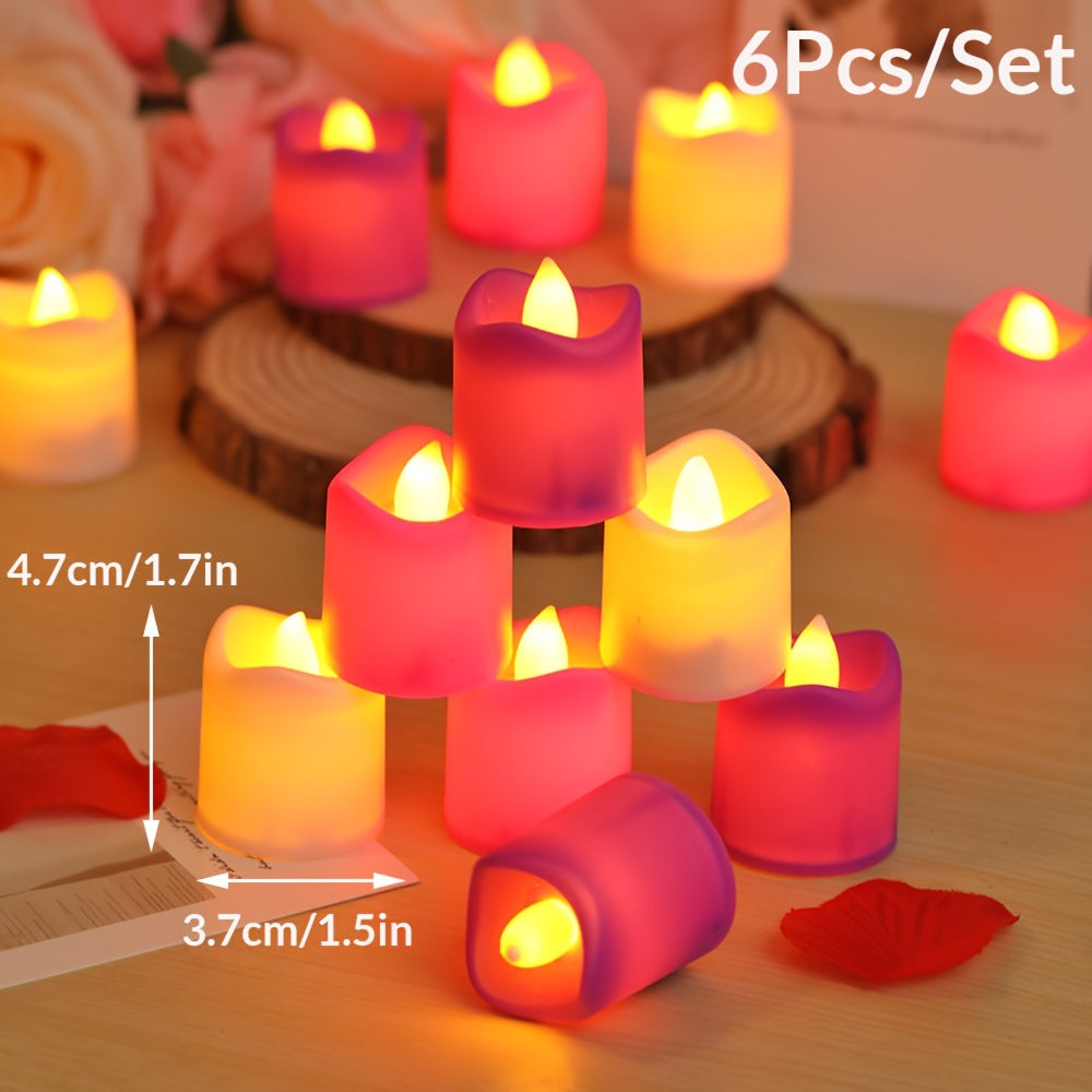 Glittering LED Candles – For a Cozy Atmosphere