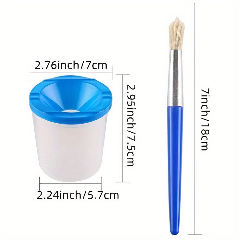 Art Painter Set with Paint Pots and Brushes – Perfect for DIY Painting