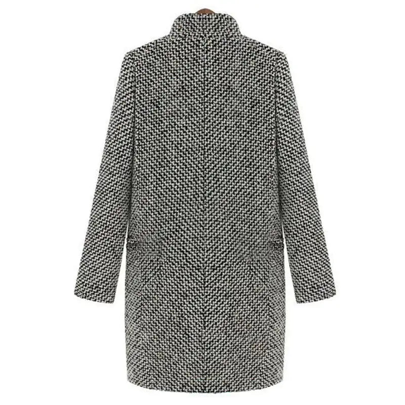 Emma Houndstooth Coat – For a Fashionable Look