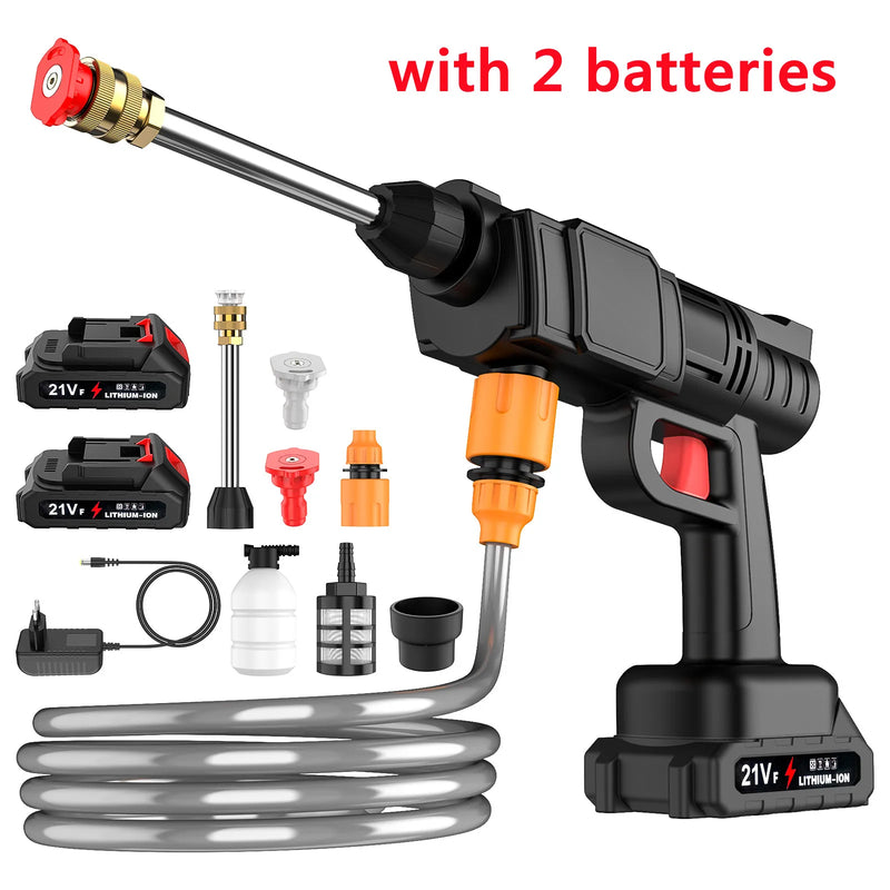Wireless High-Pressure Cleaner – Powerful Cleaning with Lithium Battery and Convenient Functionality