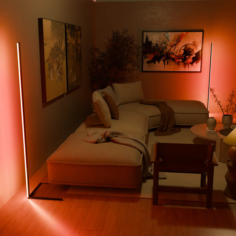 Apollo LED Floor Lamp - Modern and Colorful Lighting for Stylish Interiors