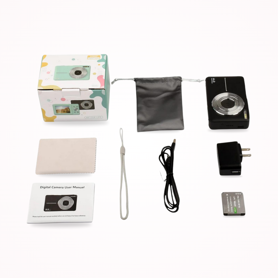 RetroSnap Digital Camera – Vintage Look with Modern Technology