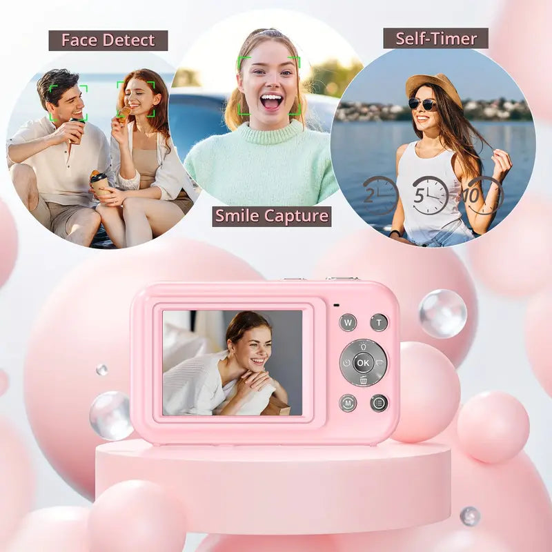 RetroSnap Digital Camera – Vintage Look with Modern Technology