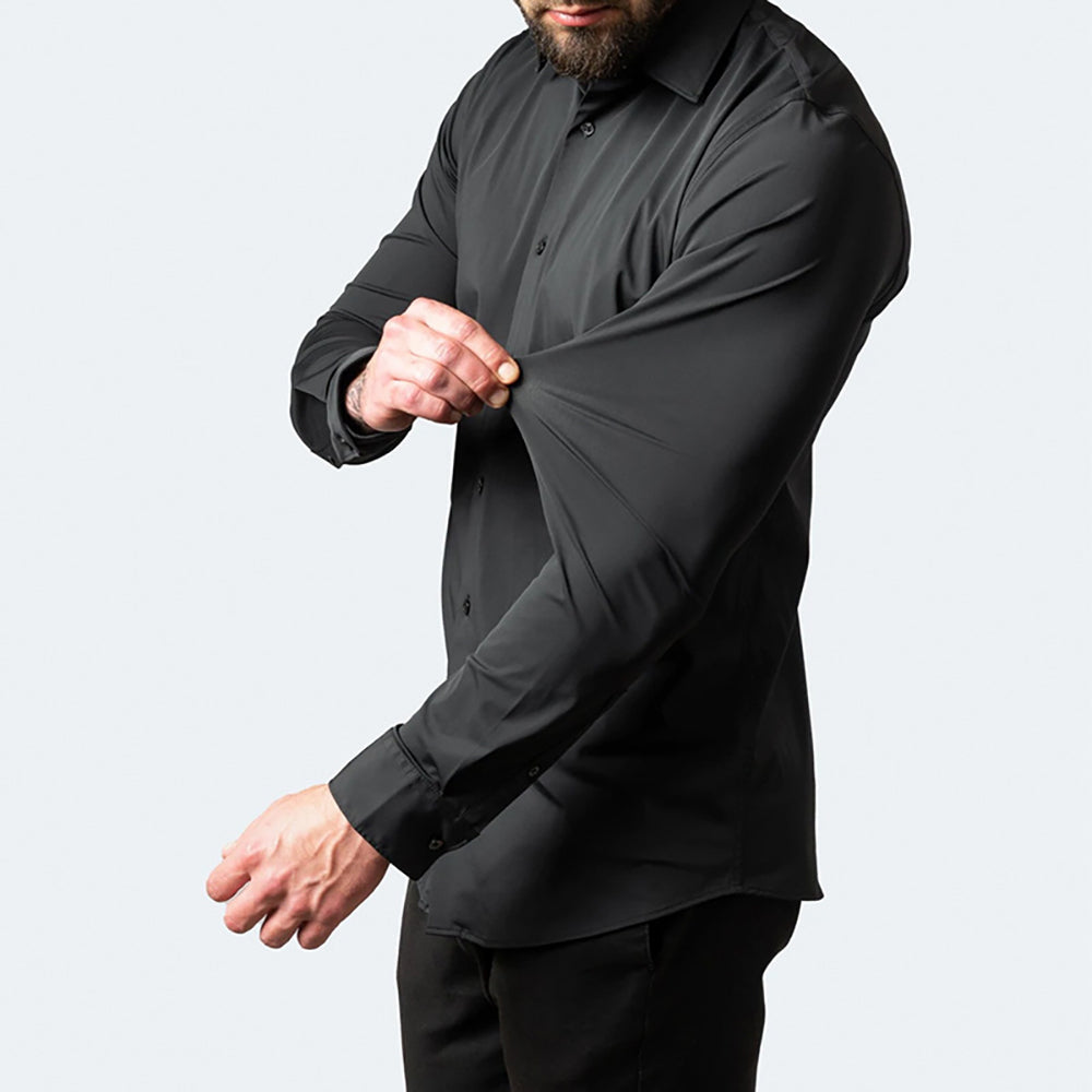 Elegant Stretch Shirt for Men – Comfort and Class