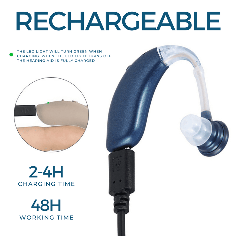Rechargeable Hearing Aids with Noise Reduction – Comfortable and Discreet