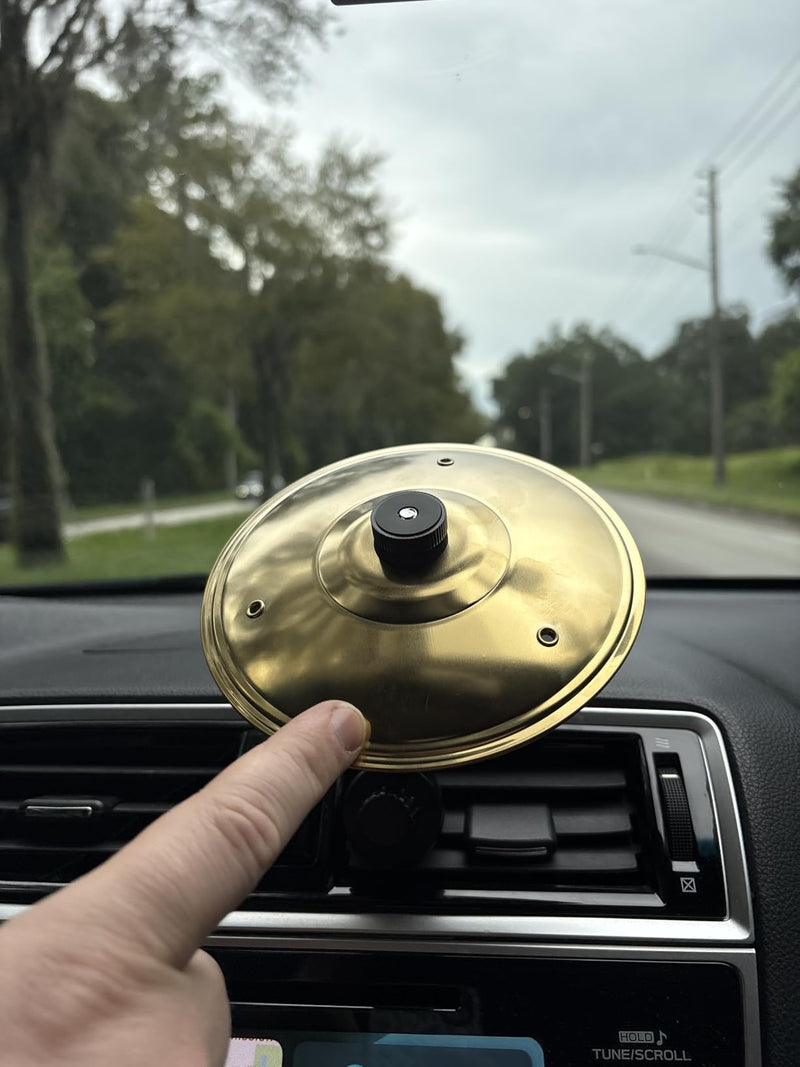 Car Vent Mini Cymbal – Compact Dashboard Percussion