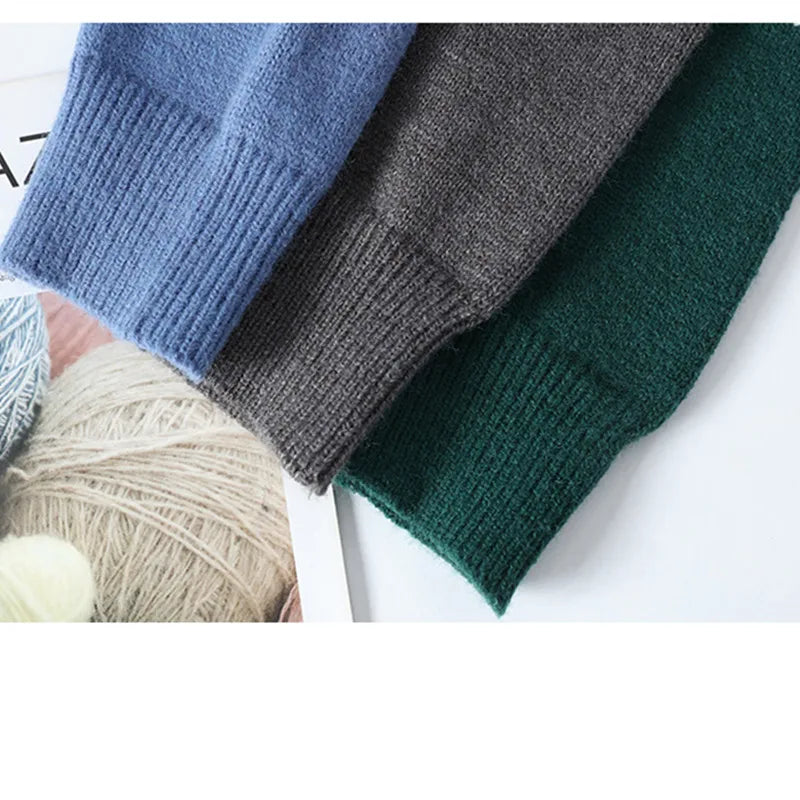 Luna Patchwork Sweater – For a fashionable and warm look