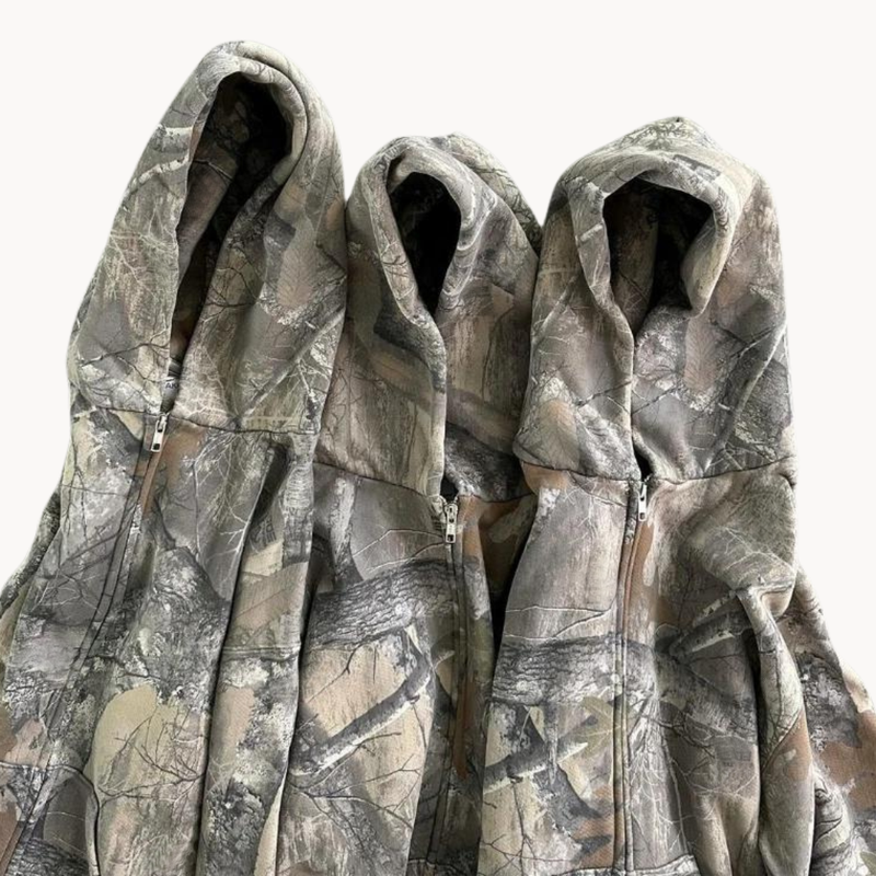 Urban Camo Oversized Unisex Hoodie – Relaxed streetwear look
