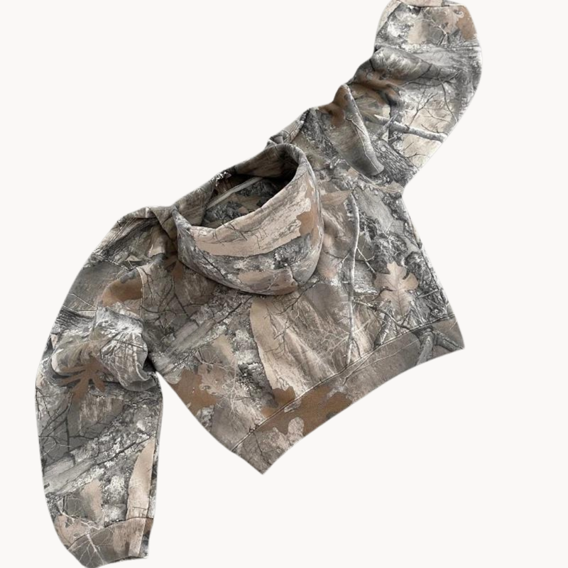 Urban Camo Oversized Unisex Hoodie – Relaxed streetwear look