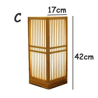 Japanese Bamboo Table Lamp – Zen Style Ambient Lighting