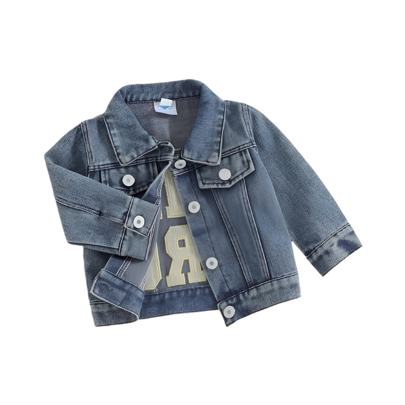 Denim Jacket for Boys - Big Bro & Lil Bro