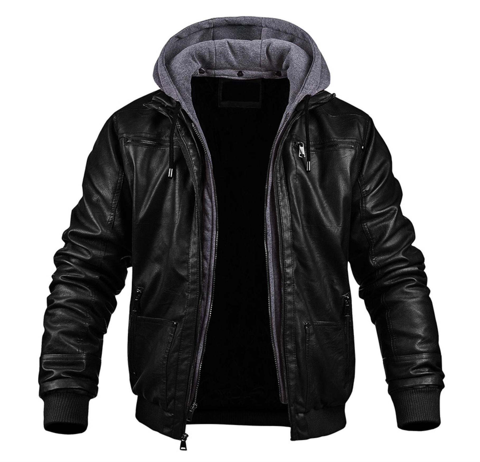 Rugged Voyager Leather Jacket - Tough and Comfortable