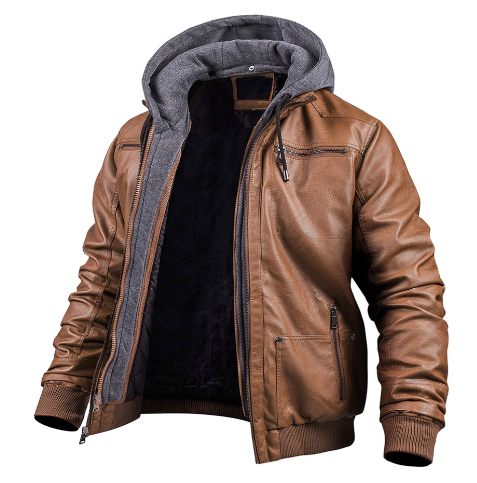Rugged Voyager Leather Jacket - Tough and Comfortable