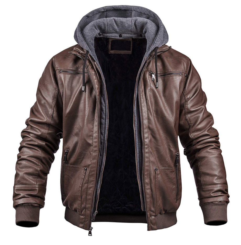 Rugged Voyager Leather Jacket - Tough and Comfortable