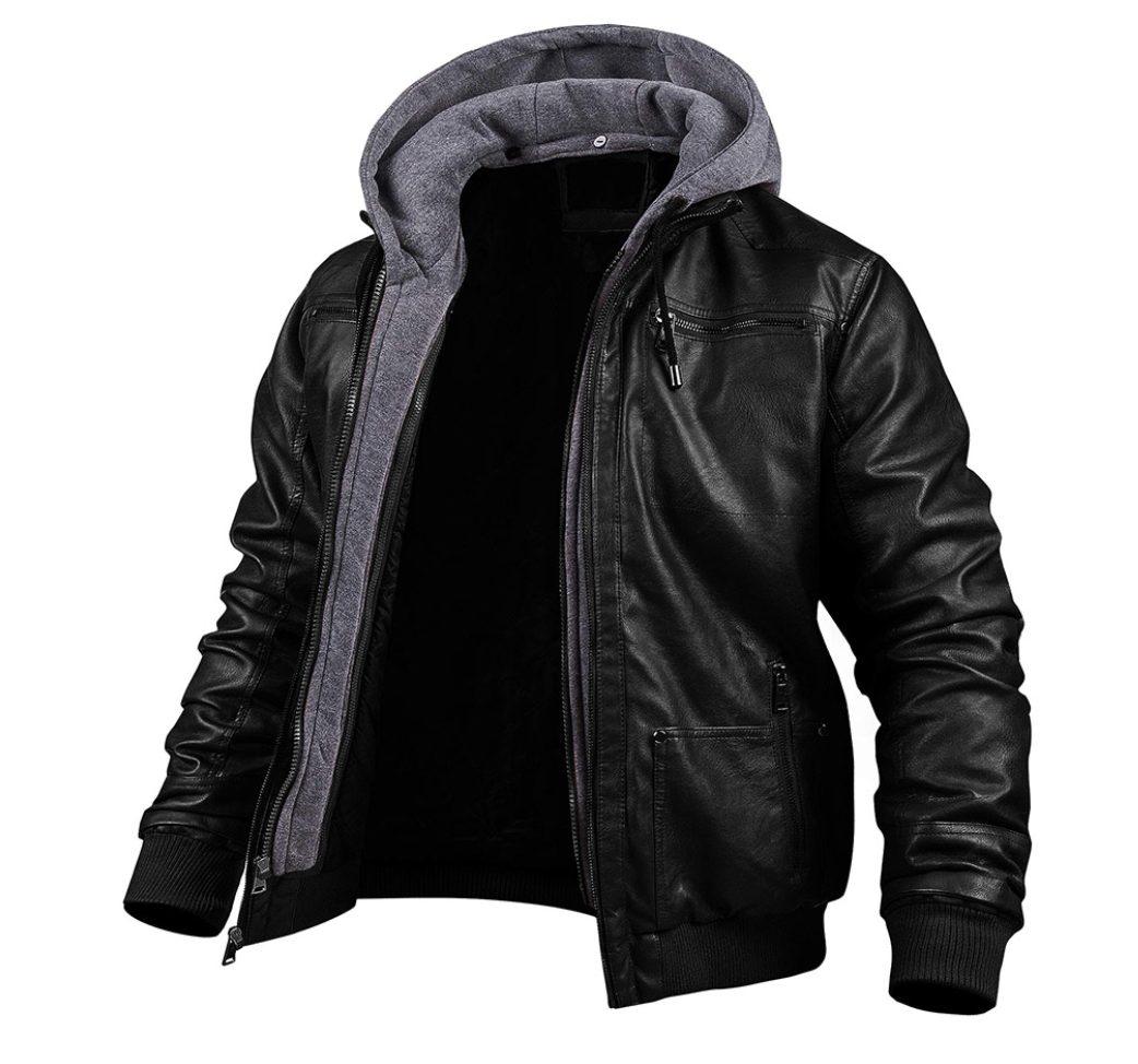 Rugged Voyager Leather Jacket - Tough and Comfortable