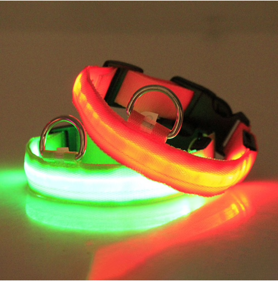 DogSafe Pro - LED Collar for Dogs - Feel Safe and Stylish While Walking