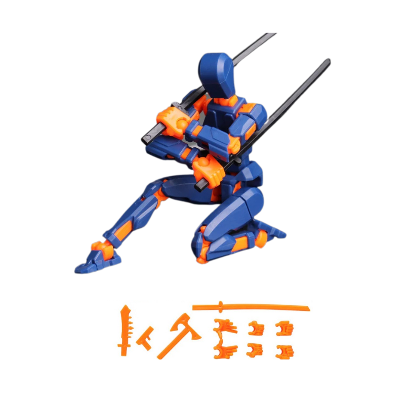 Kids’ Poseable Action Figure – Multi-Joint Creative Build