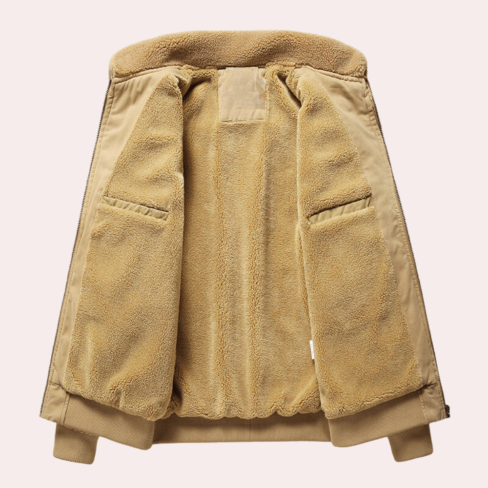SoftNest - Bomber Jacket with Warm Lining