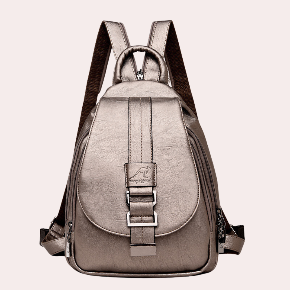 Ridge - Elegant Leather Women's Backpack